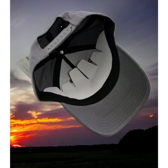 Chevy GM OFFICIAL Gray BowTie LS4 Snapback Hat Cap NEW Fast Ship - Picture 9 of 11